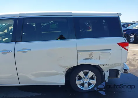2015 Nissan Quest Sv из США, поврежденный, VIN JN8AE2KP4F9127399